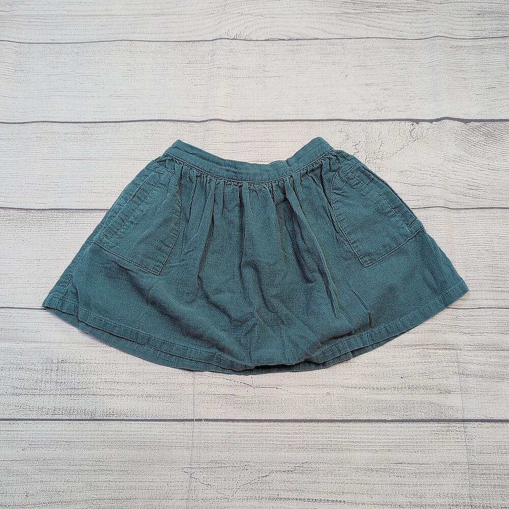 3 Maison Me Turquoise Corduroy Skirt